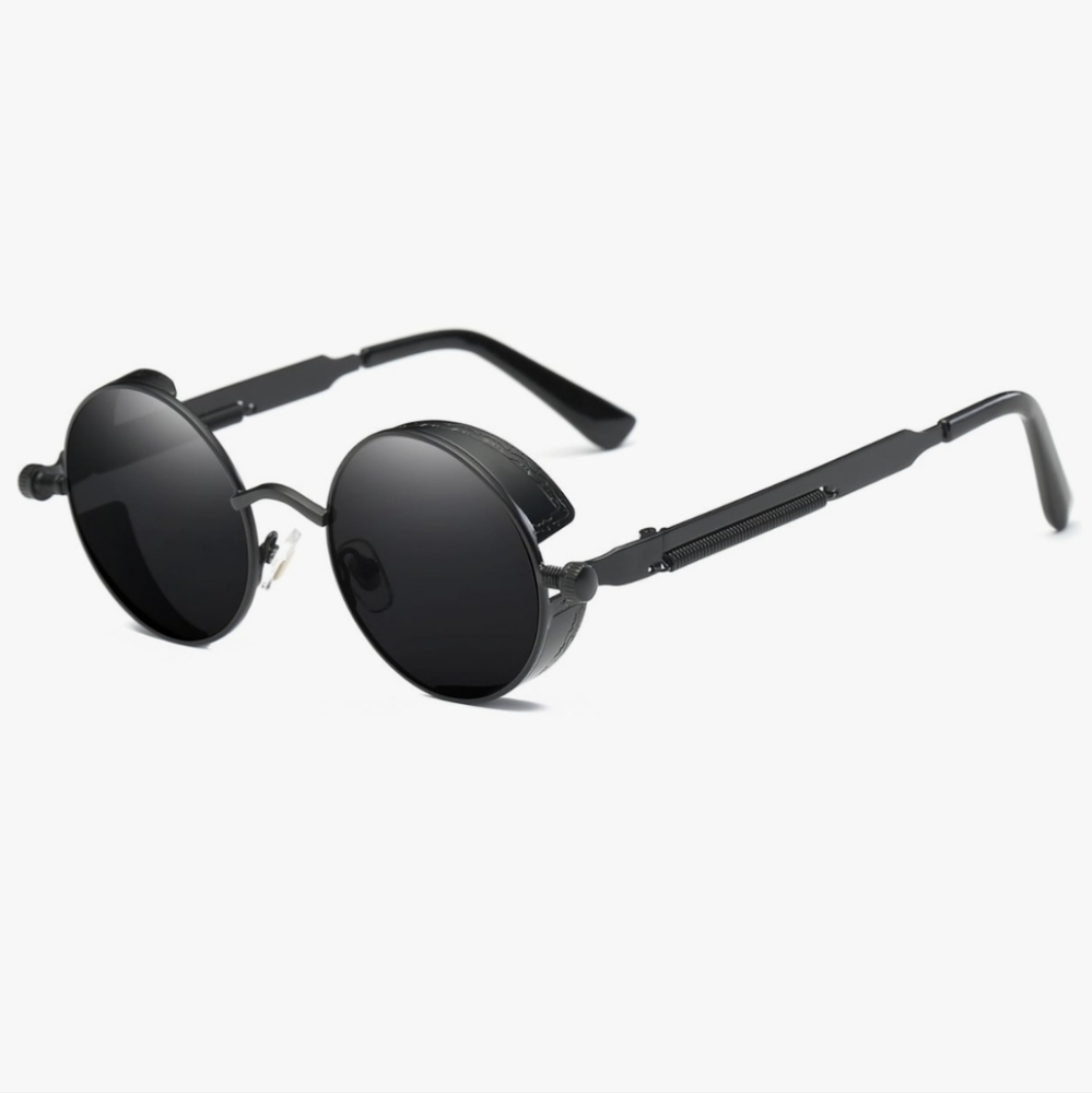 Sexy Vintage Steampunk Retro Circle Sunglasses